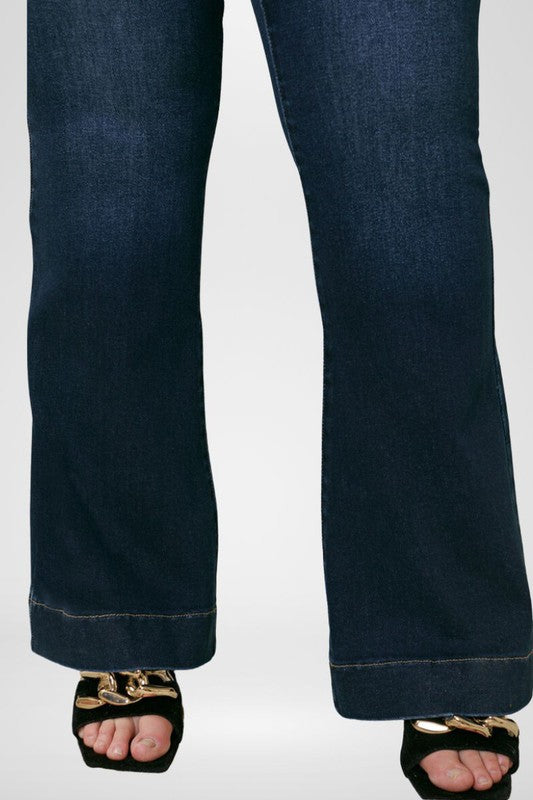 Kan Can USA High Rise Flare Jeans