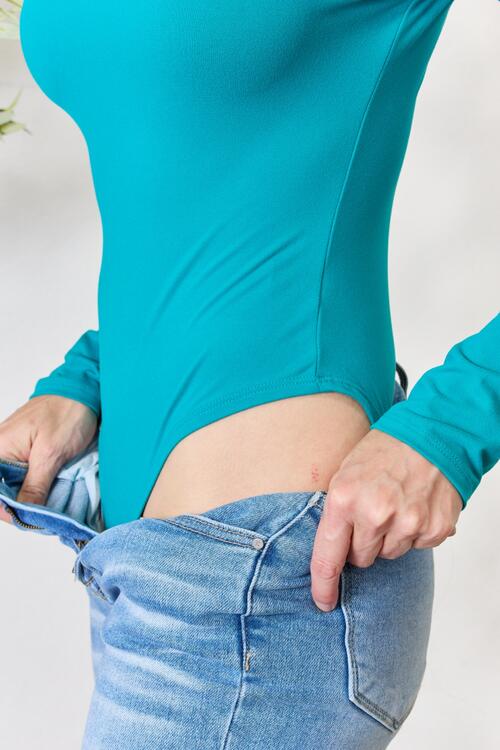 Turtleneck Long Sleeve Bodysuit