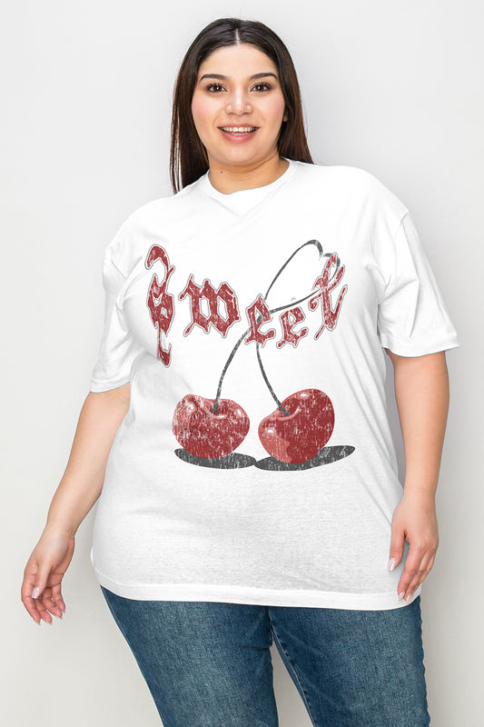 Sweet Cherry Graphic T-Shirt