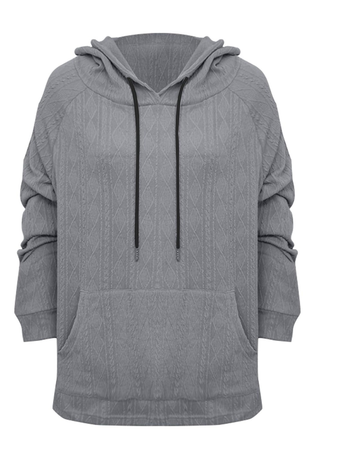 Drawstring Long Sleeve Hoodie