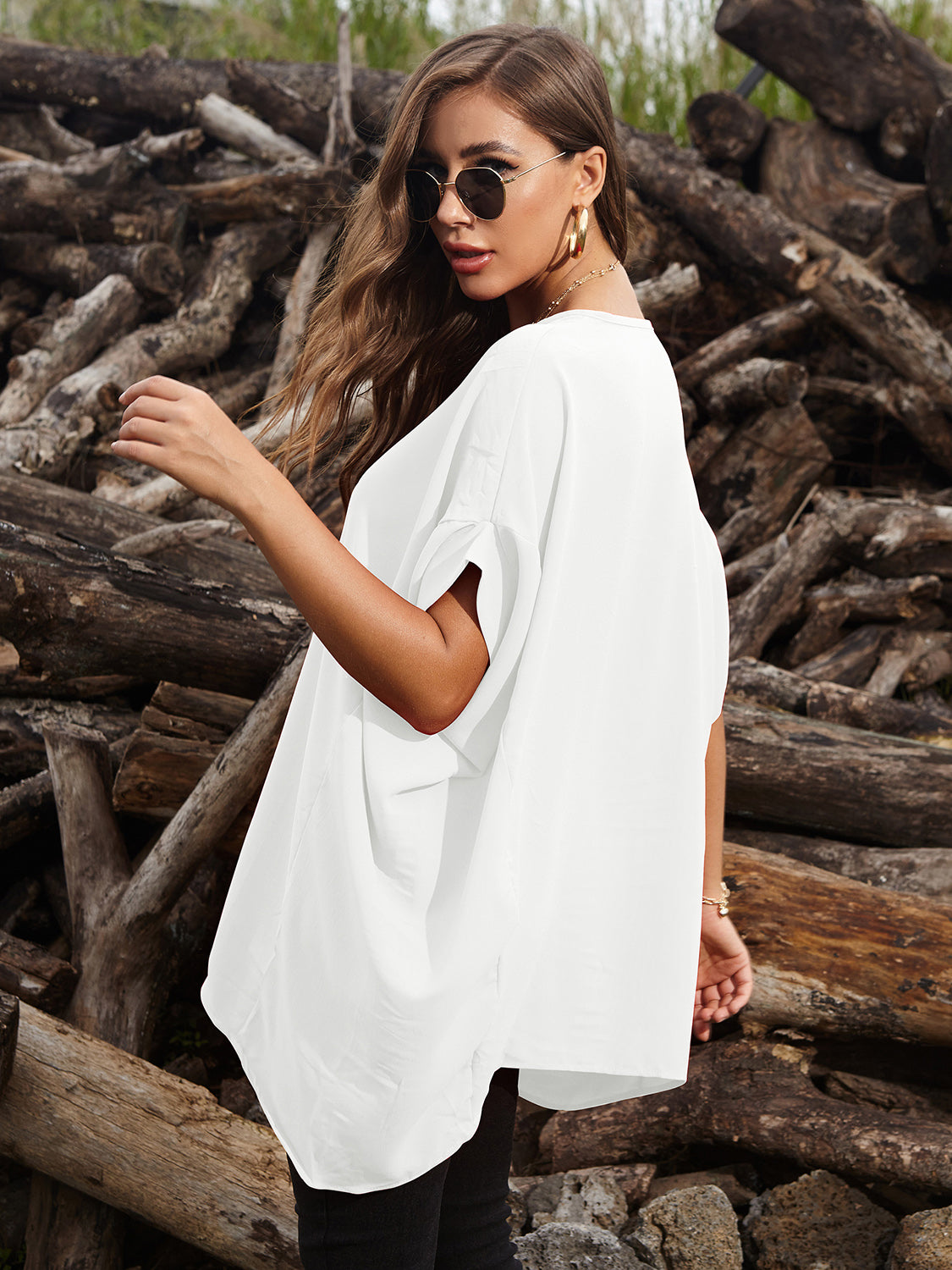 Round Neck Short Sleeve T-Shirt