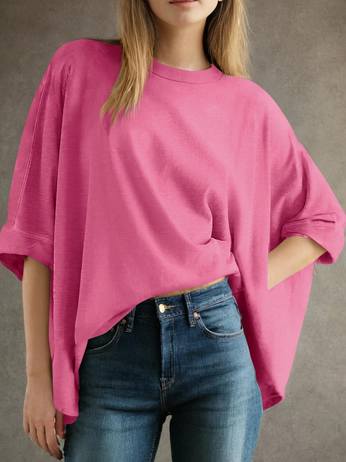 Round Neck Half Sleeve T-Shirt