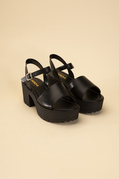 STACI PLATFORM SANDALS