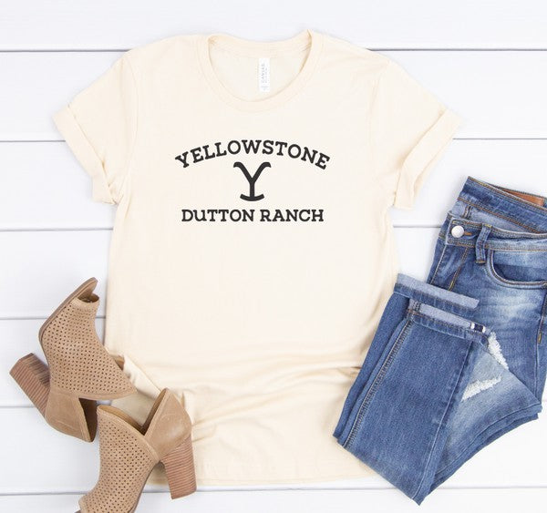 Yellowstone Dutton Ranch Boutique Style Tee