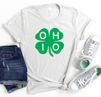 Ohio Shamrock Boutique Tee