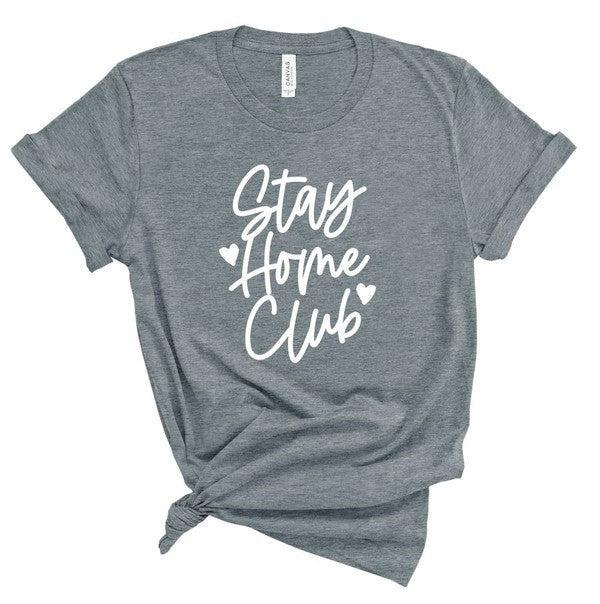 Stay Home Club Softstyle Tee