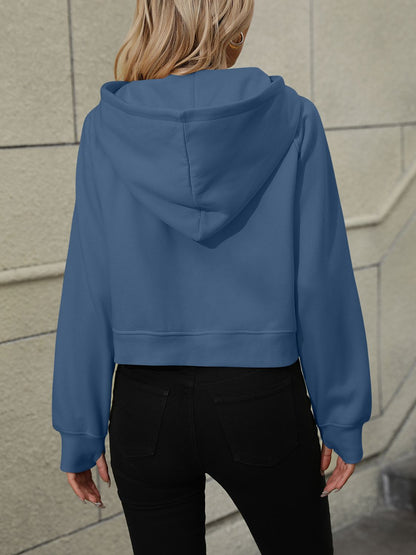 Half Zip Long Sleeve Sweatshirt