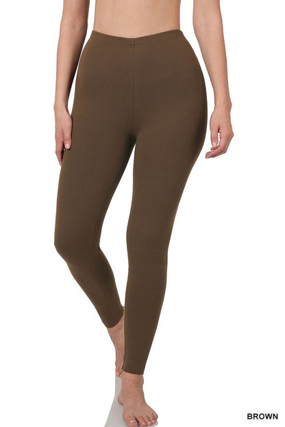 PREMIUM MICROFIBER FULL LENGTH LEGGINGS