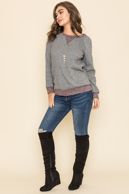 Raglan Two Tone Tunic