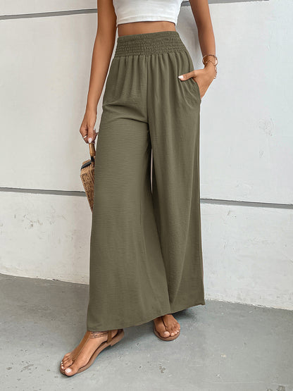 Wide Leg Pants with Pockets