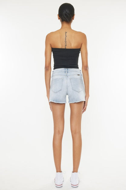 Kan Can USA HIGH RISE DENIM SHORTS JEANS