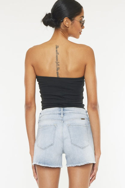 Kan Can USA HIGH RISE DENIM SHORTS JEANS