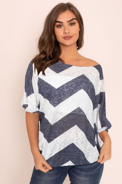 Chevron Dolan Tunic