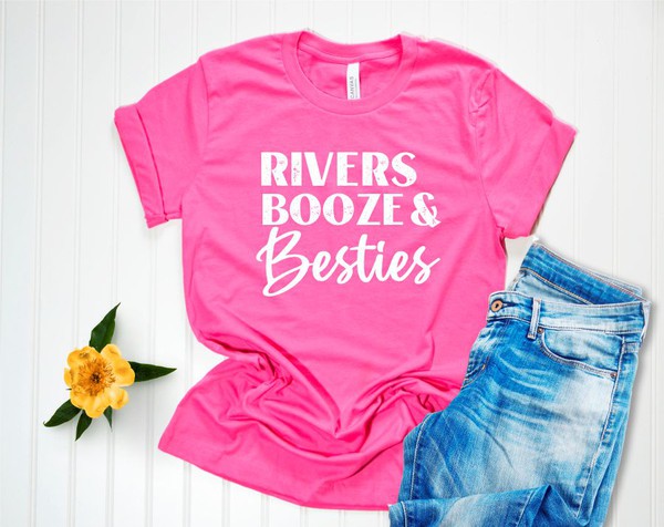 Rivers Booze and Besties Graphic Tee