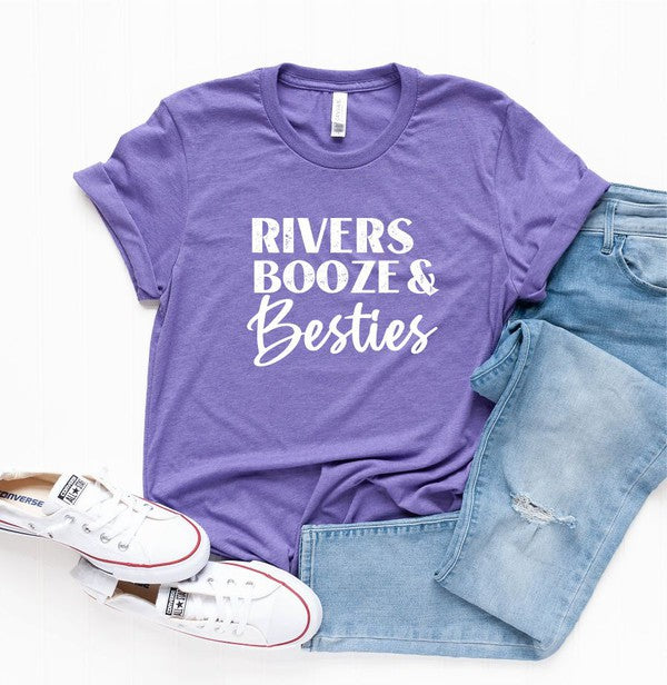 Rivers Booze and Besties Graphic Tee