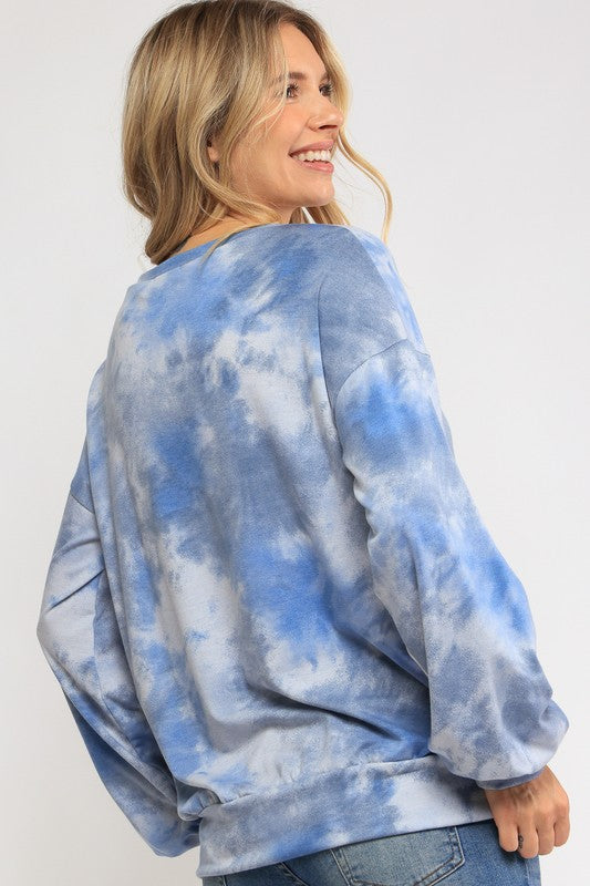 TIE DYE PLUS SWEATSHIRT