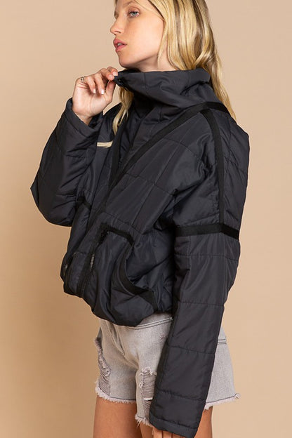 SMJ147  Quilted Jacket