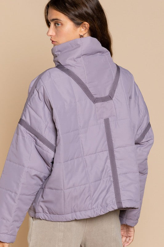 SMJ147  Quilted Jacket