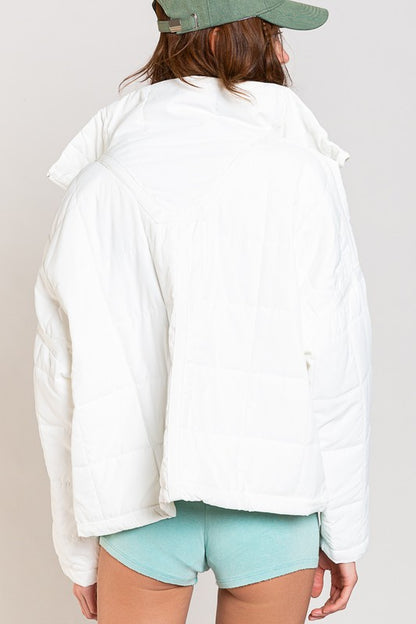 SMJ147  Quilted Jacket