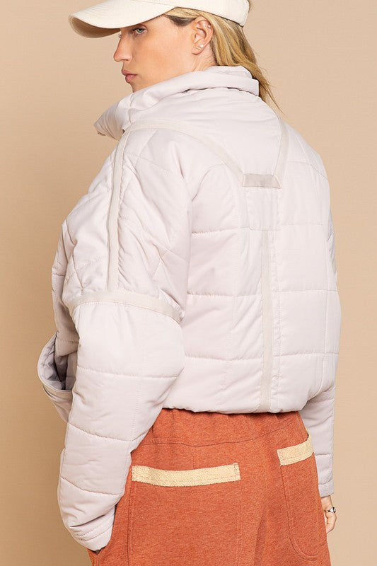 SMJ147  Quilted Jacket