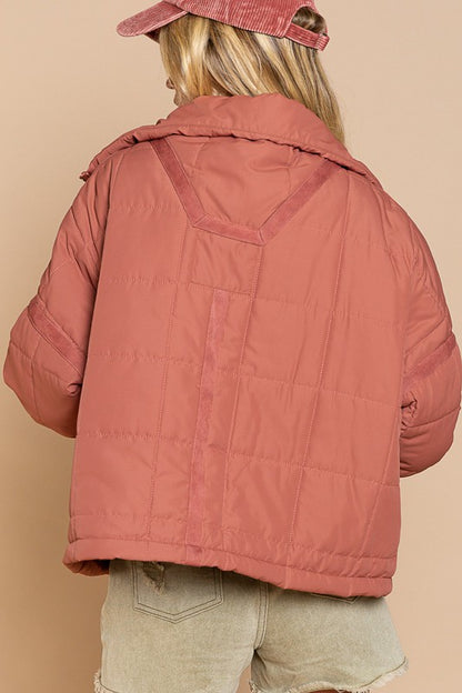 SMJ147  Quilted Jacket