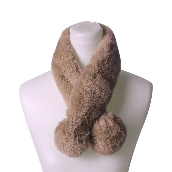 FAUX FUR WARM SCARF