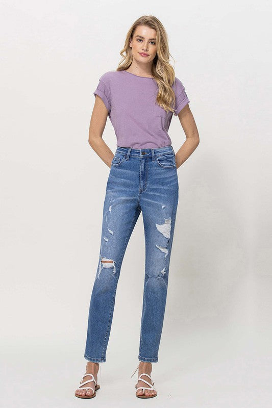 VERVET BY FLYING MONKEY STRETCH MOM JEANS