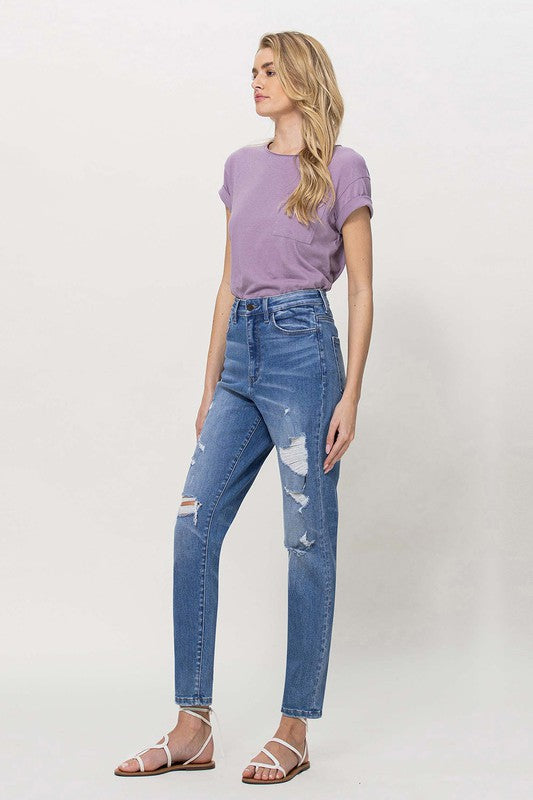 VERVET BY FLYING MONKEY STRETCH MOM JEANS