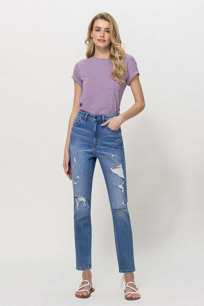 VERVET BY FLYING MONKEY STRETCH MOM JEANS