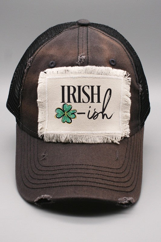 Irish Ish St Patrick's Day Trucker Hat