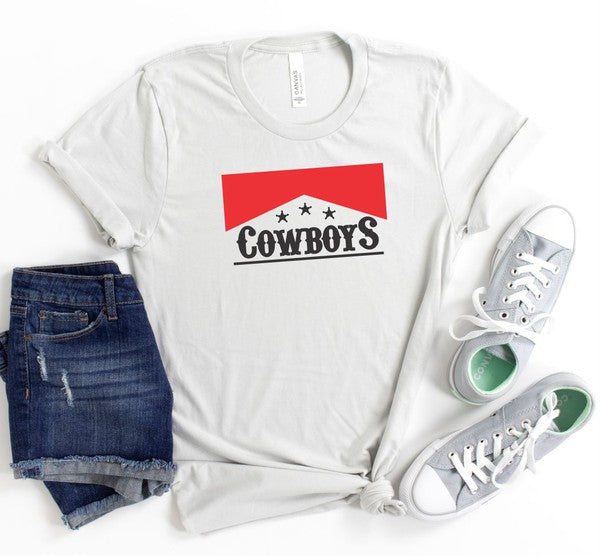 Cowboys Red Design Softstyle Tee