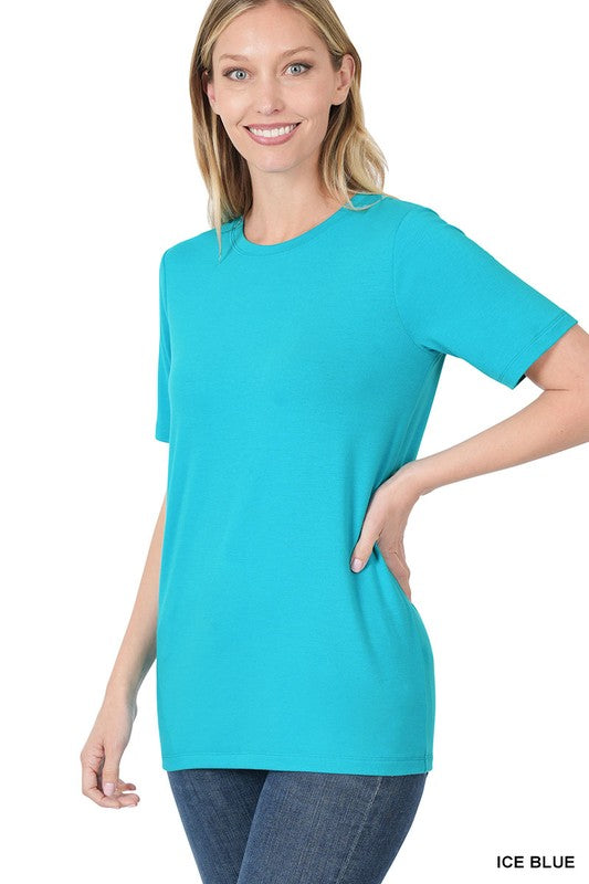 SHORT SLEEVE ROUND NECK TEE