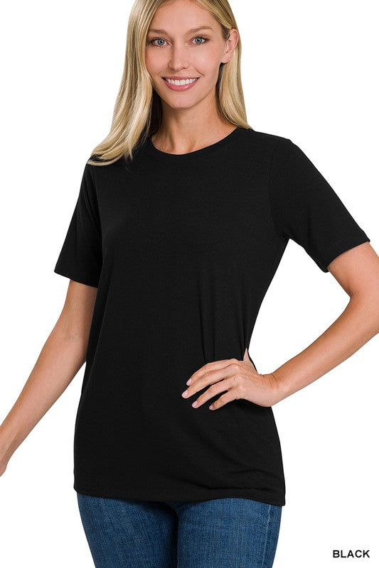 SHORT SLEEVE ROUND NECK TEE