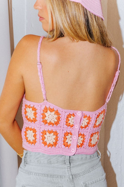 CROCHET CROP TOP