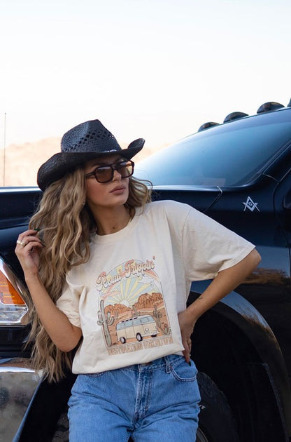 Road Trippin Destination Unknown Tee