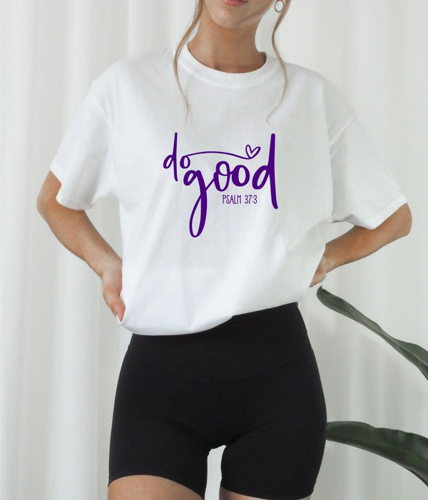 Do Good Psalm Crew Neck Tee