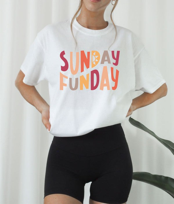 Colorful Sunday Funday Softstyle Tee