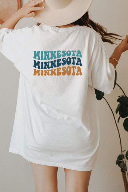 Colorful Groovy  Minnesota Softstyle Tee