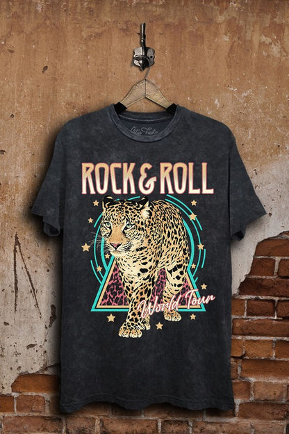 Plus Rock & Roll World Tour Graphic Top