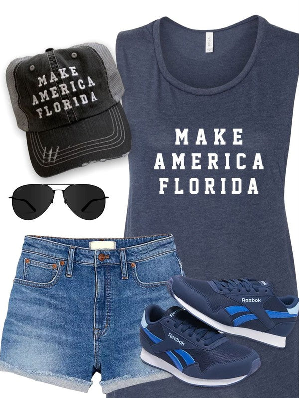 Make America Florida Bella Canvas Tank