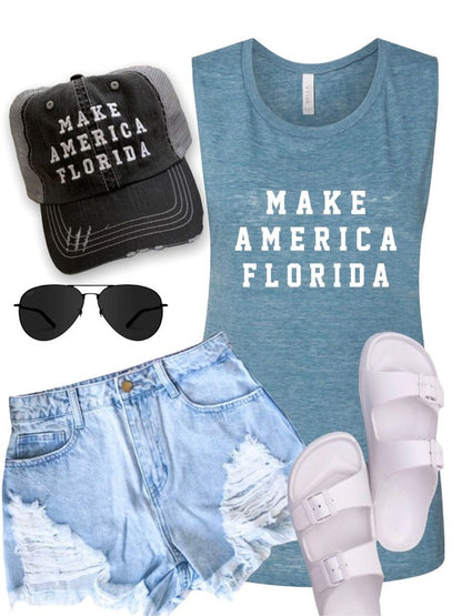 Make America Florida Bella Canvas Tank