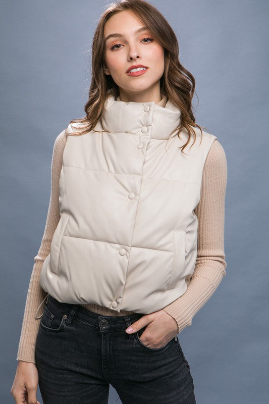 PU Padded Vest