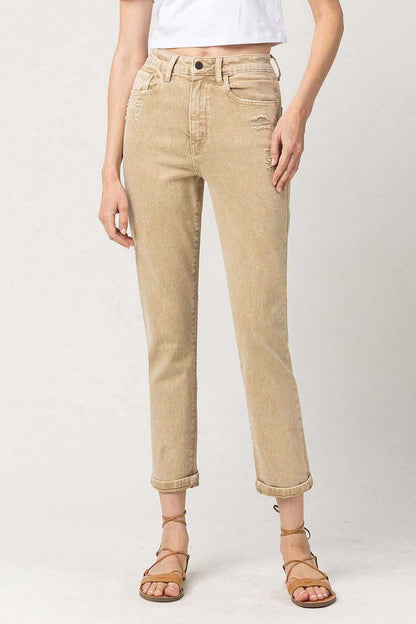 VERVET By Flying Monkey Super High Rise Mom Jeans