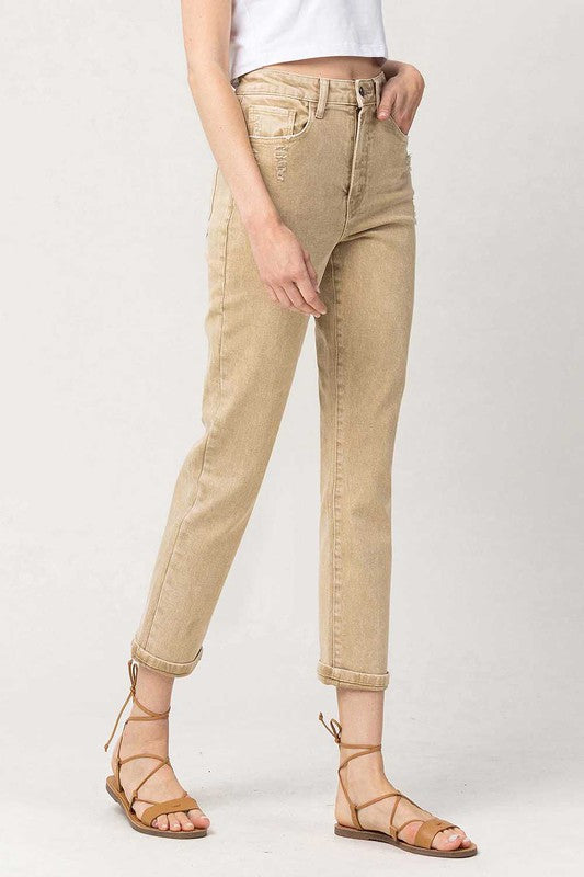 VERVET By Flying Monkey Super High Rise Mom Jeans