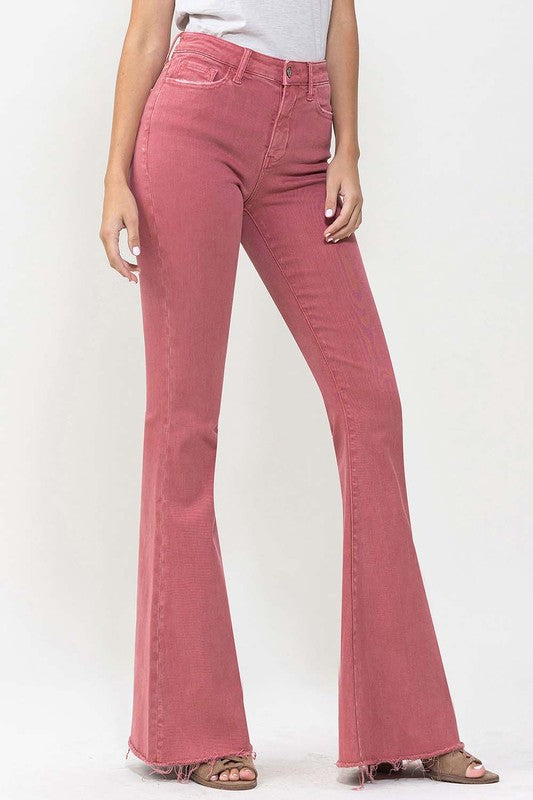 VERVET by Flying Monkey High Rise Super Flare Jeans