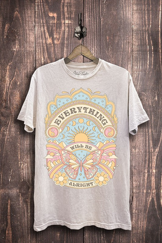 Plus Everything Will Be Alright Graphic Top