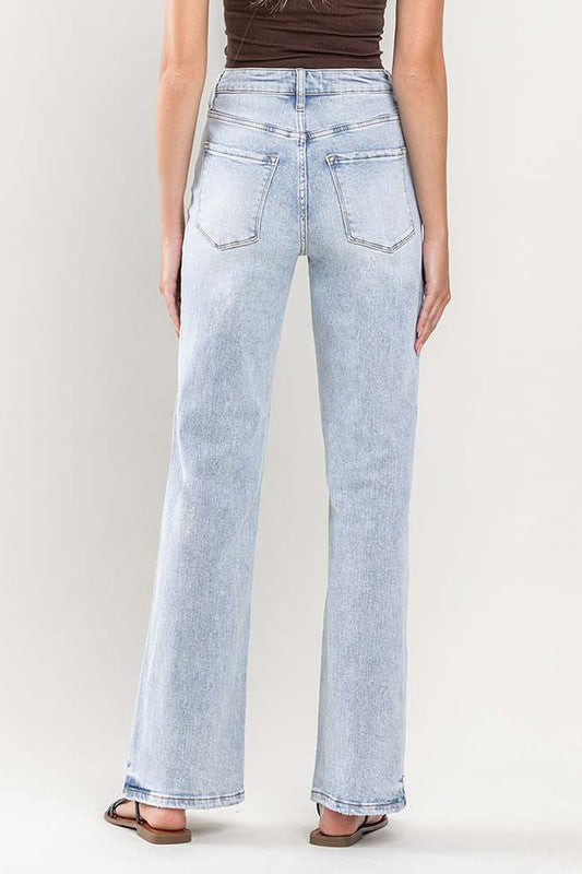 Vervet by Flying Monkey 90's Vintage Super High-Rise Flare Jeans