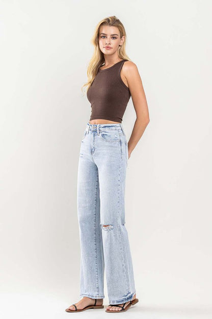 Vervet by Flying Monkey 90's Vintage Super High-Rise Flare Jeans