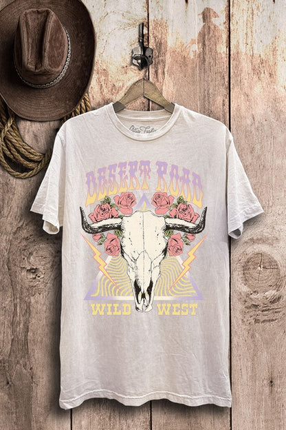 Desert Road Wild West Graphic Top