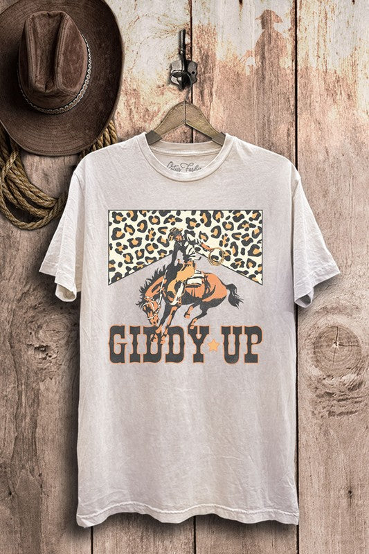 Giddy Up Graphic Top